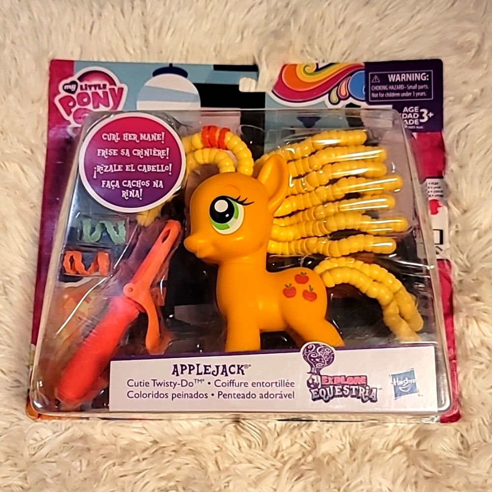 My Little Pony Friendship Is Magic Applejack Cuite Twisty-Do Explore Equestria
